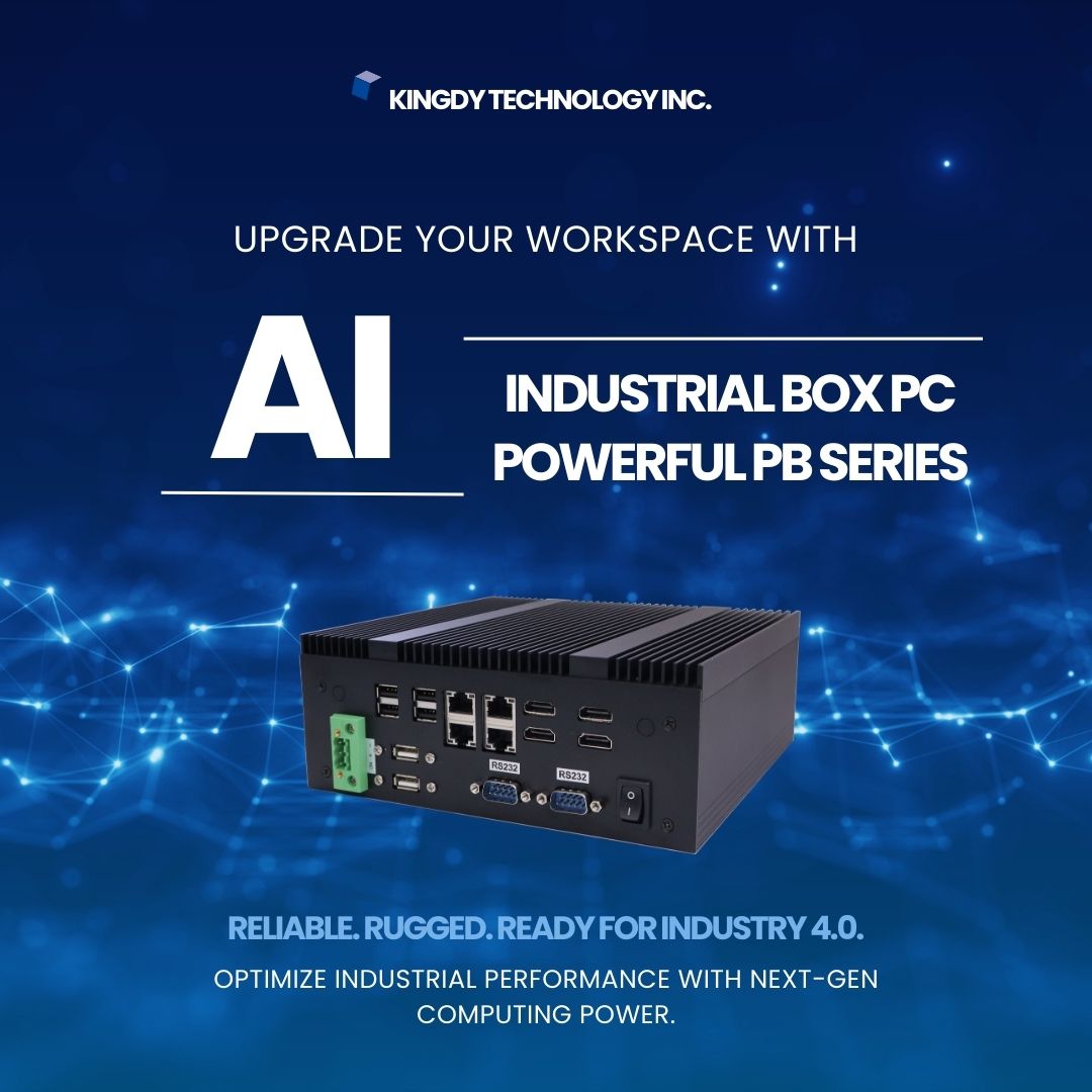 AI-Ready Fanless Industrial Box PC - PB Series